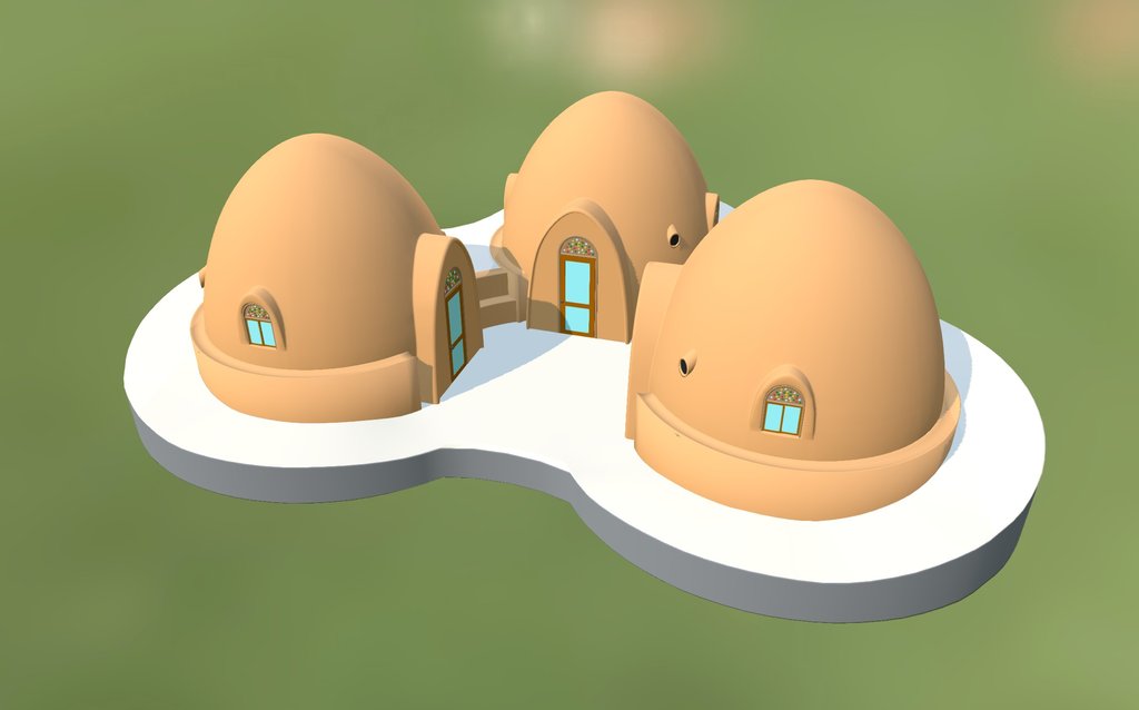 Three-Dome Cluster