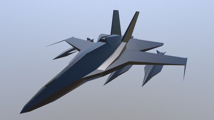 Jet 3D Model