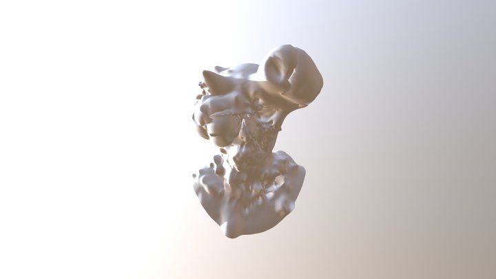 Cystal Horned Mask (Mutated) 3D Model