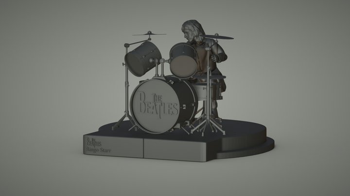 Ringo Starr 3d printing 3D Model