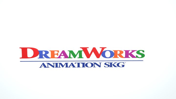 dreamworks-animation-skg-2005-logo-remake 3D Model