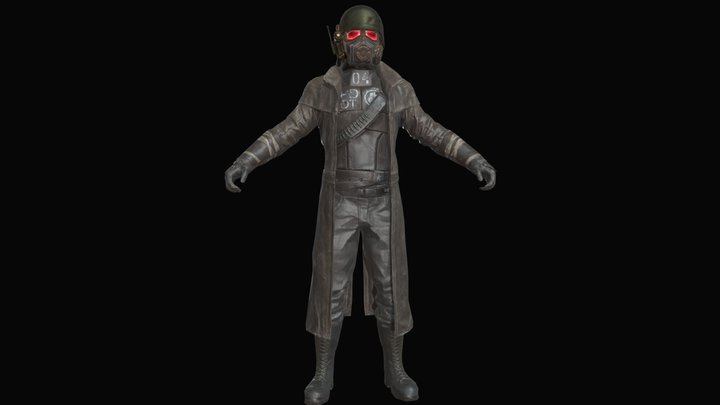 FALLAOUT NCR Veteran Ranger 3D Model