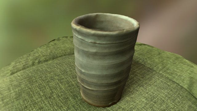 Japanese Cup 3D Model