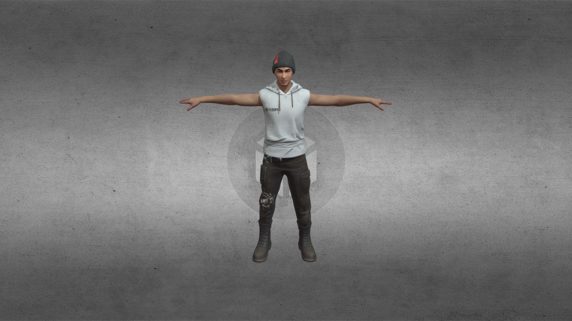 freefire new jota character 3d model - Download Free 3D model by PACE ...