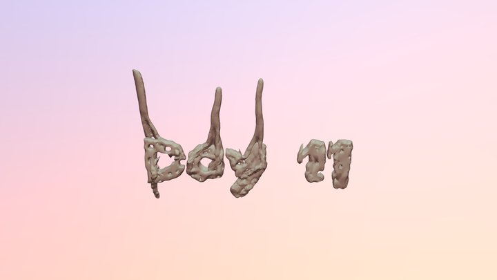 Day 11 - Liquid - SculptJanuary 2019 3D Model