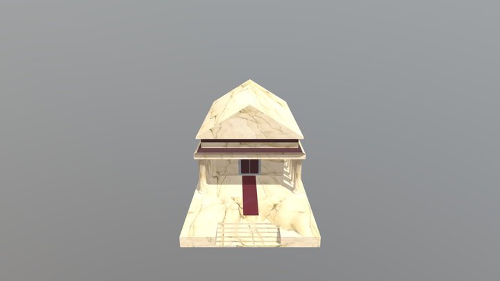 Temple of Rome 3D Model