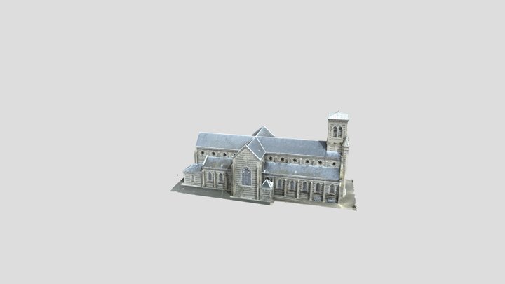 Eglise Bléville 3D Model