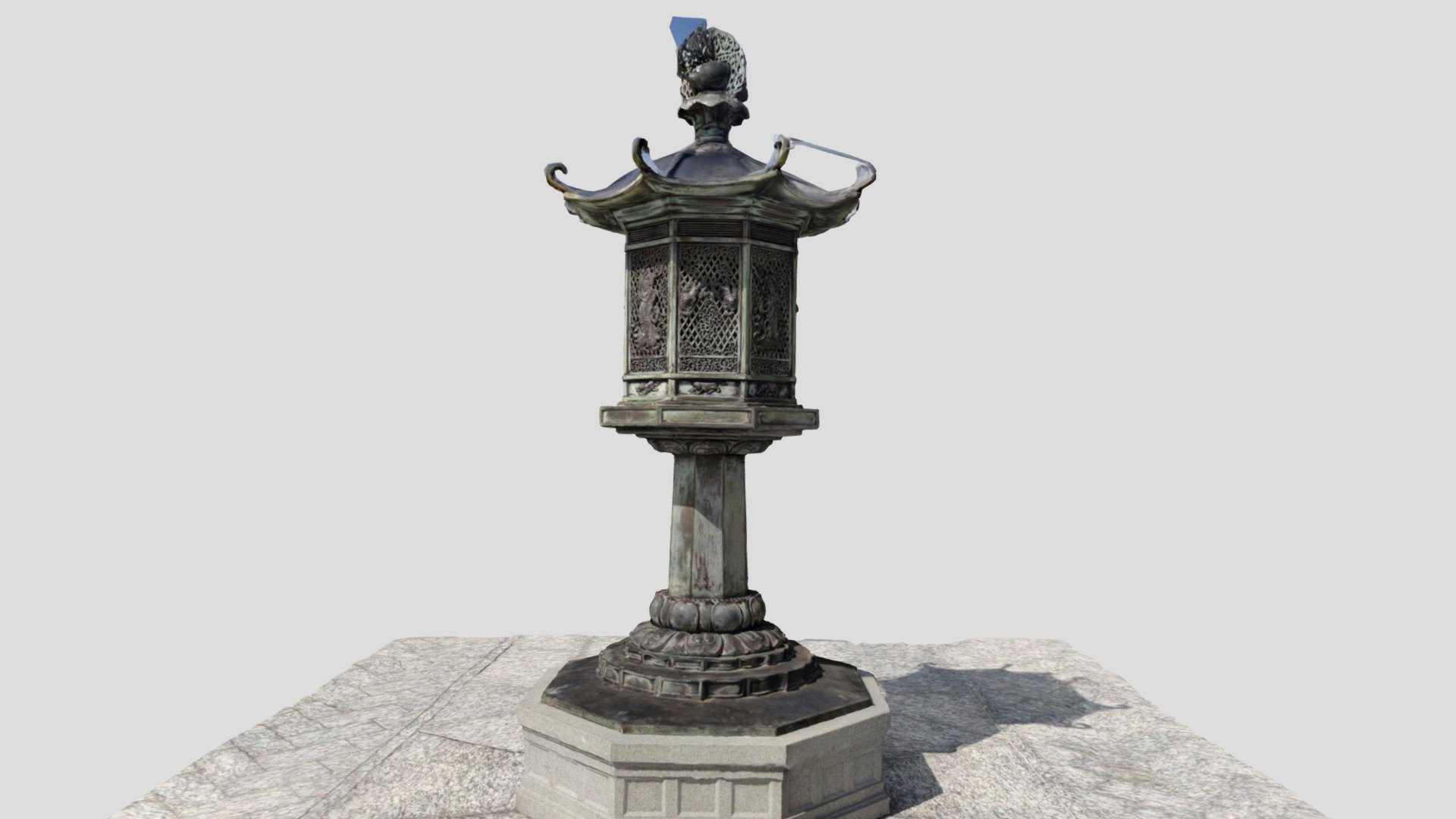 Tsz Shan Monastery Light Stand - 3D model by Patrick NG (@ngkf ...