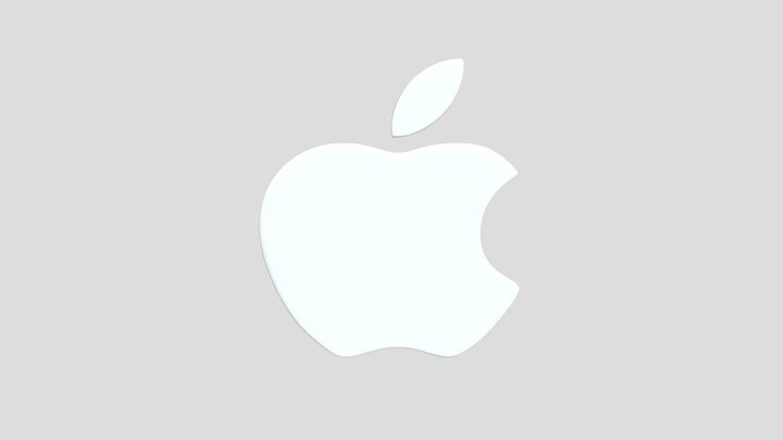 Saad Sheikh Apple Logo 3D Model