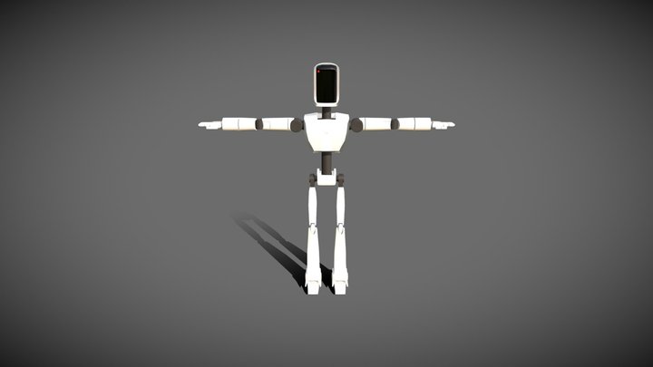 PAL Max Robot (No Rigged bone) – Kostenloses 3D-Modell STL