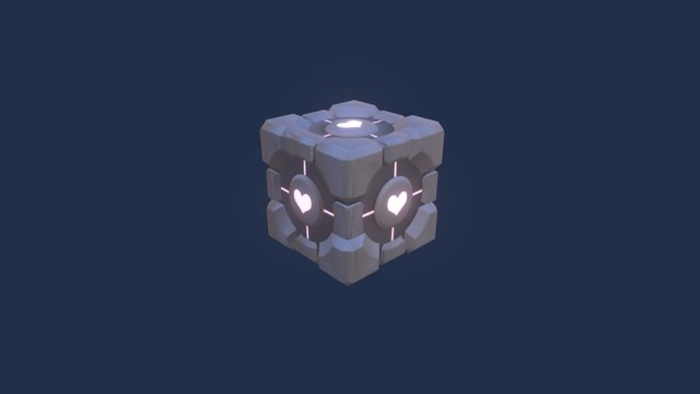 Companion_Cube 3D Model