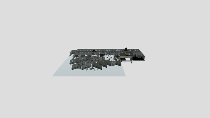 zf3d fps map: Town Hospital01 Normal (4mb) 3D Model