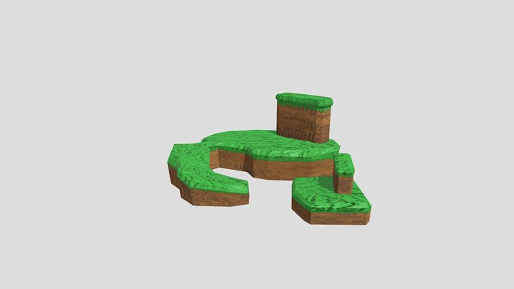 Sonic Island 3D Model