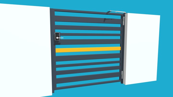 Side Gate - Model 3D Model