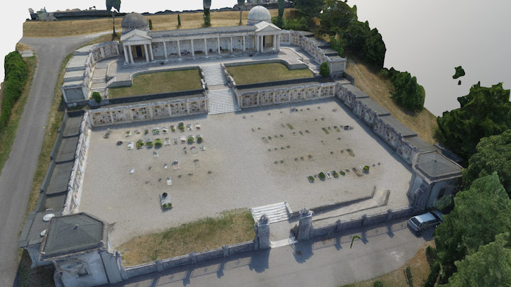 Cimitero di Esenta 3D Model