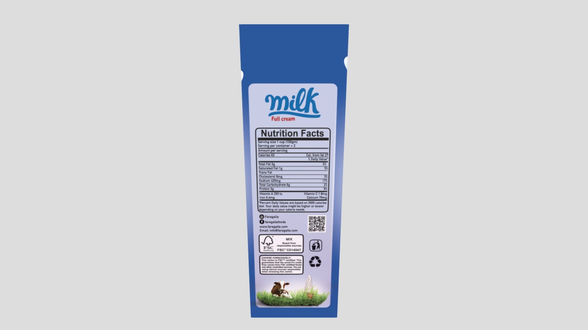 200ml milk