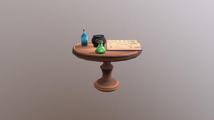 Alchemy Table [Class] 3D Model