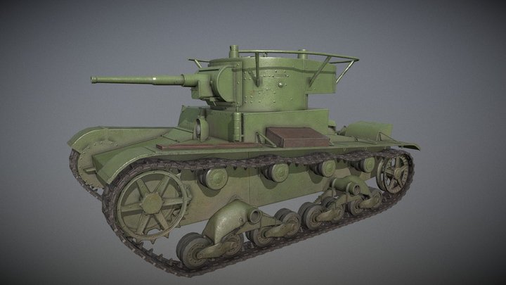 T-26 3D Model