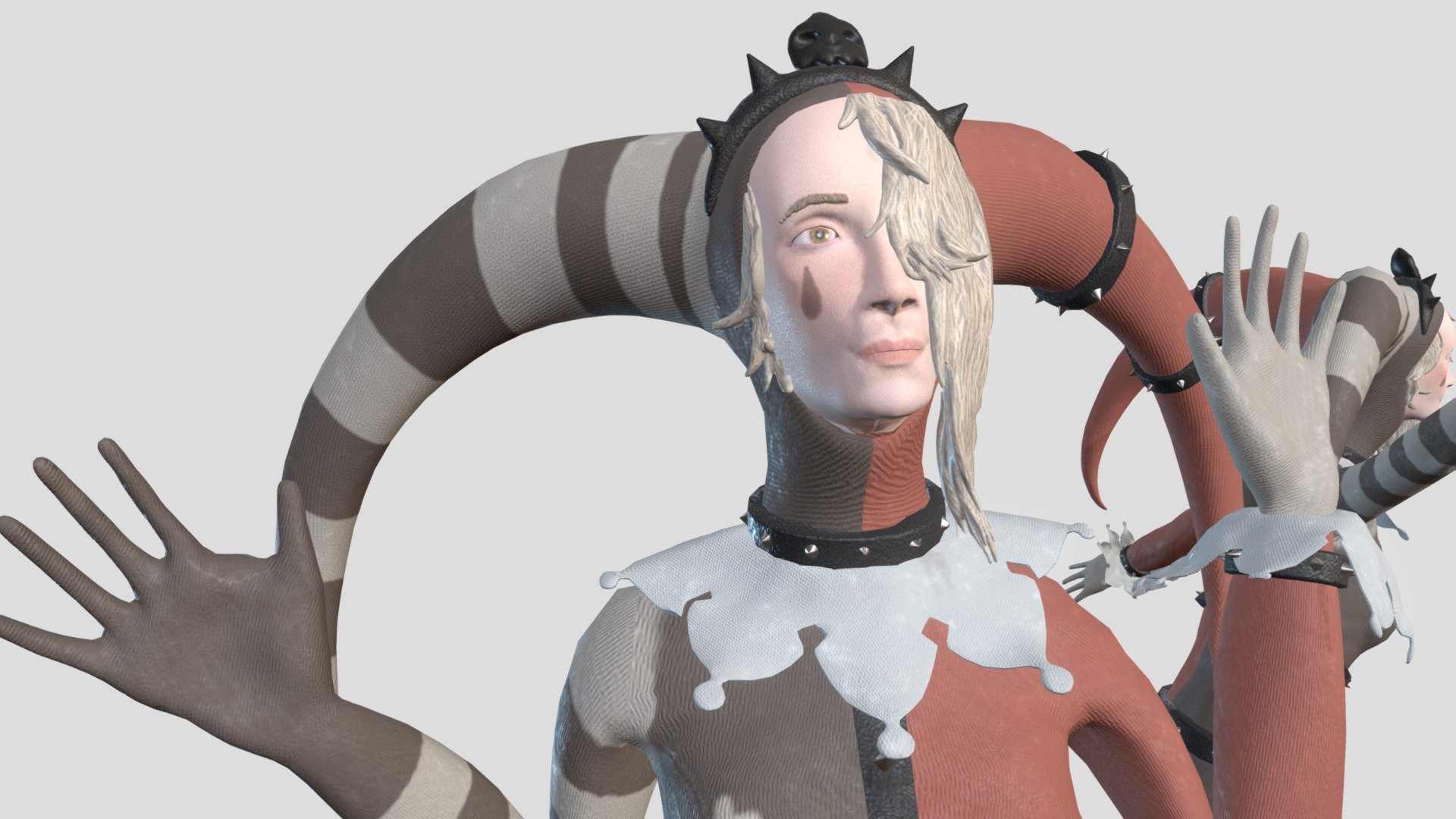 Portfolio 6 - Jackie - 3D model by skulldr0p [aa935a2] - Sketchfab