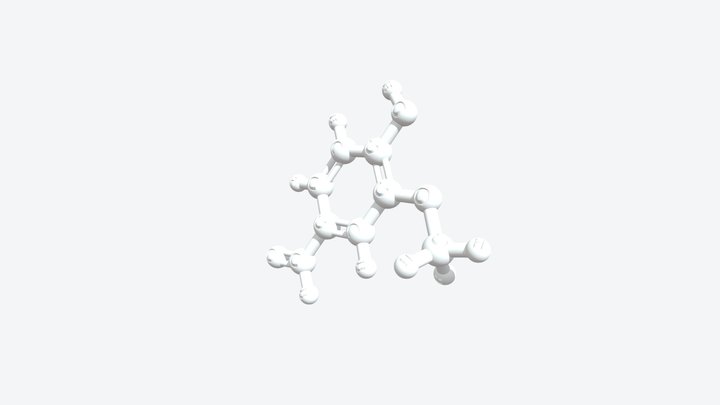 Vanillin 3D Molecular Model — CAS 121-33-5