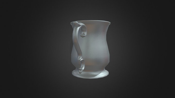 Metal Cup 3D Model