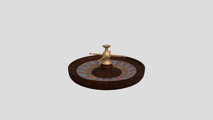 Roulette Table NEW 3D Model