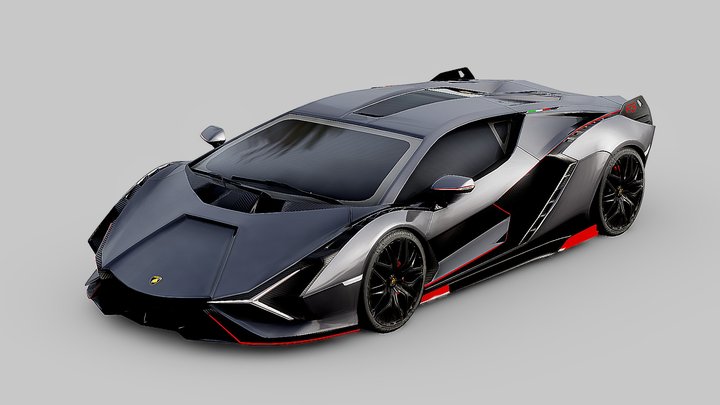 Lamborghini Sian — Free 3D Model