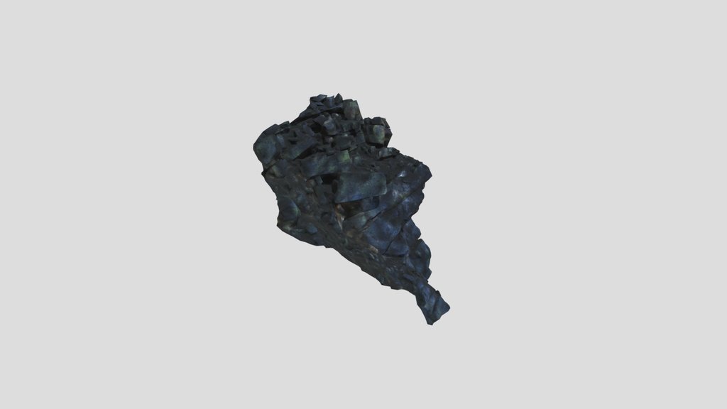 Low Poly Alpine Rocks 5