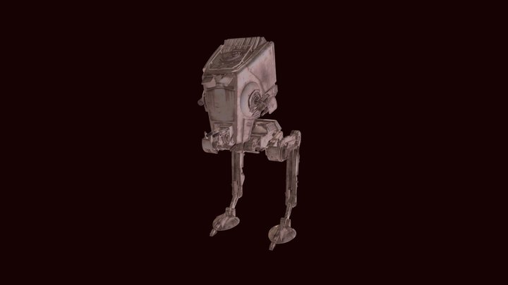 At-st Star Wars 3D Model