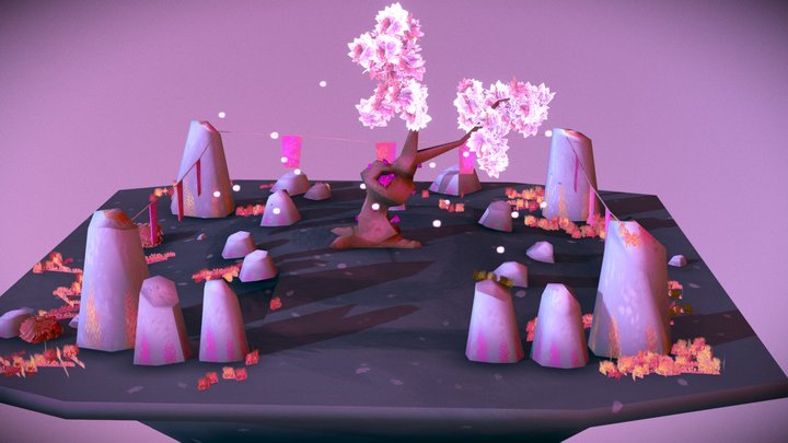 Arbre magique 3D Model