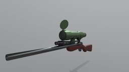 Team fortress sniper rifle daily draft 4 - Download Free 3D model by ...