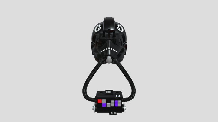 Imperial Tie Pilot Helmet – Modello 3D gratuito STL