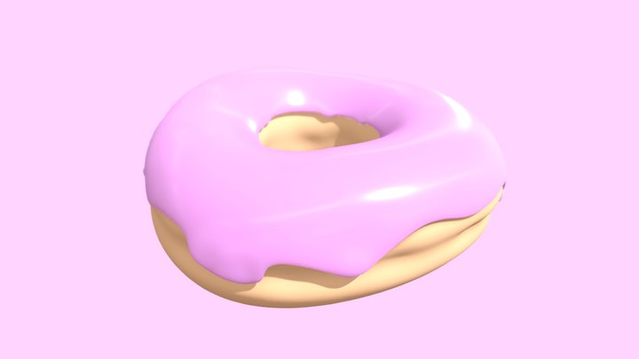 Donut 3D Model