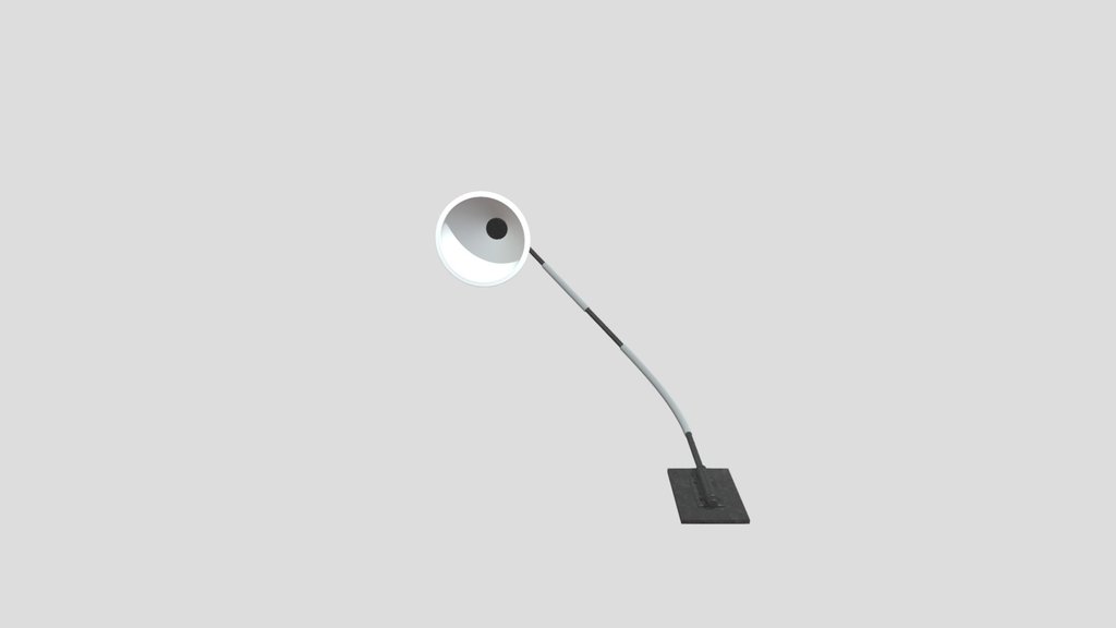 Bent Conical Wall Lamp