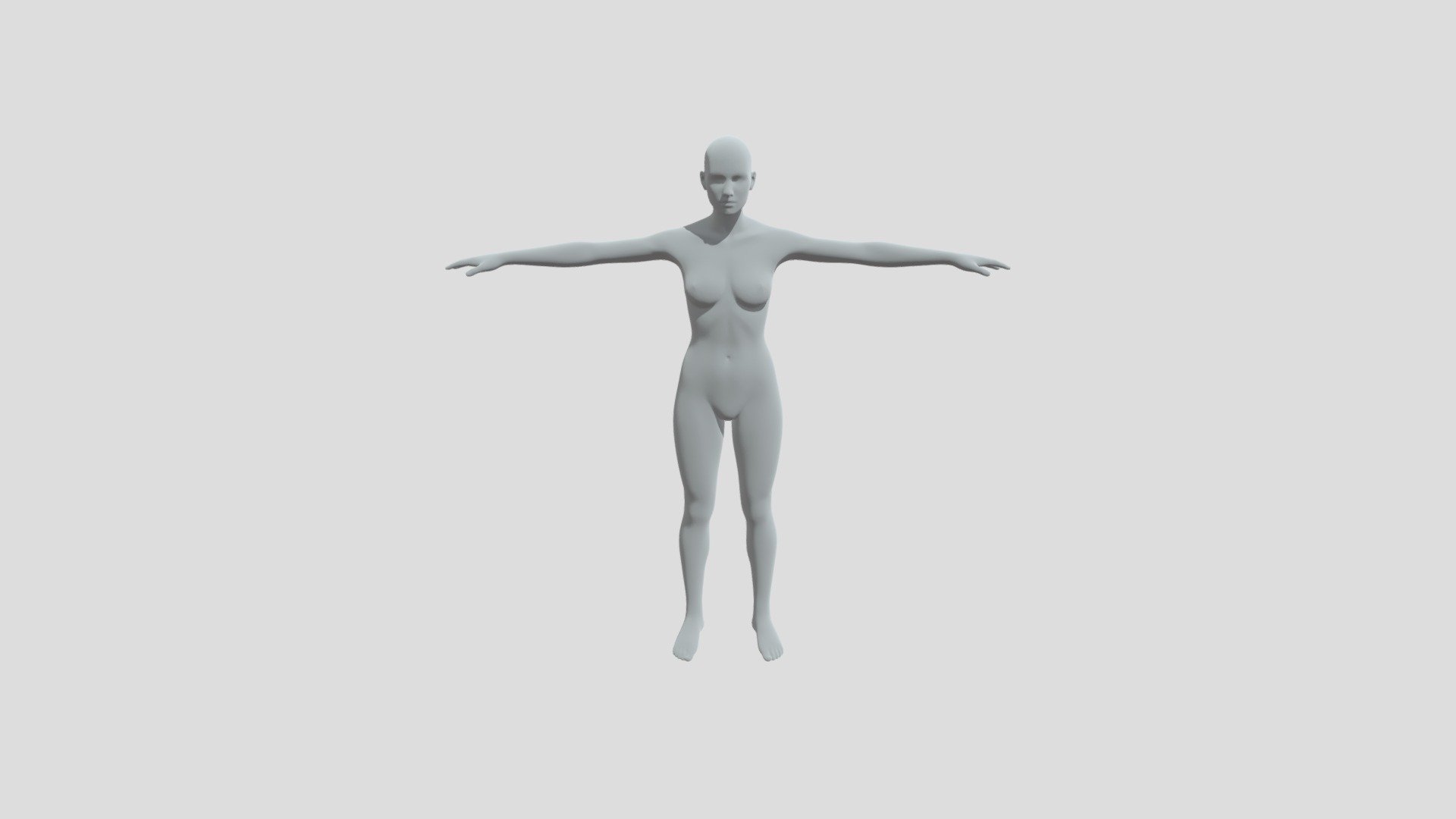 female T pose - Download Free 3D model by jalayontrujillo [aa988bb ...