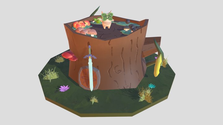 Korok 3D Model