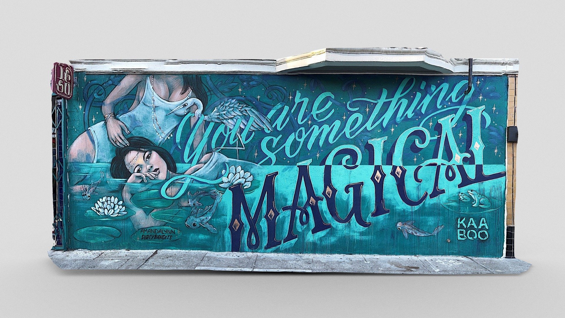 SF mural - You're Something Magical
