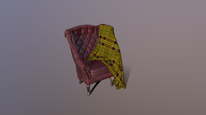 Armchair 3D Model