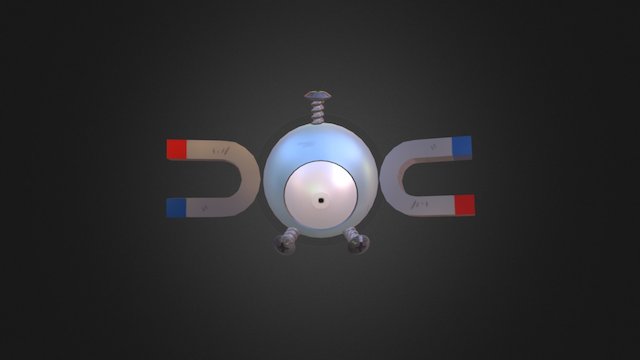 Magnemite 3D 3D Model