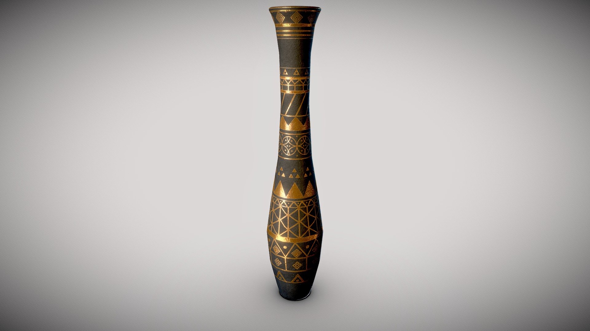 Black Vase Decorative