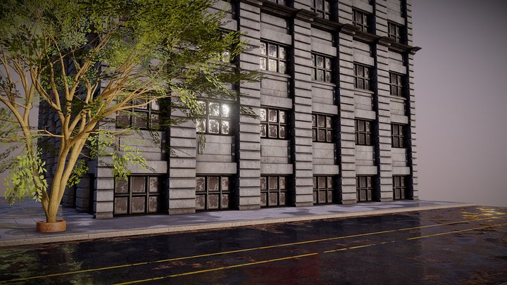 City Scene – Modèle 3D gratuit STL