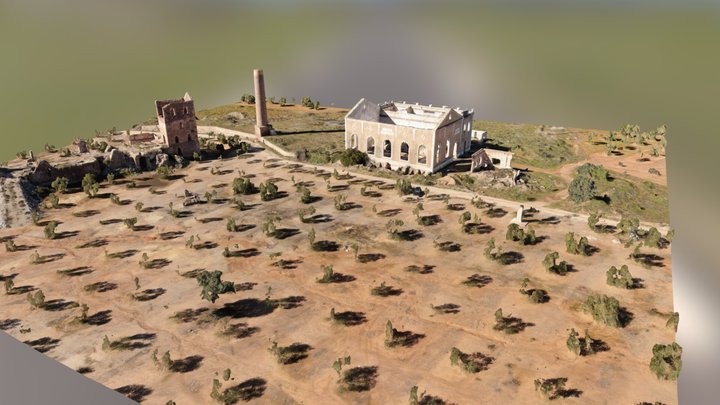 Central Eléctrica y Pozo San José - 2019-03-10 3D Model