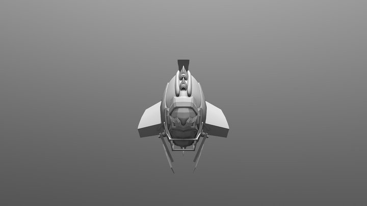 NMcKee Submarine Export 3D Model