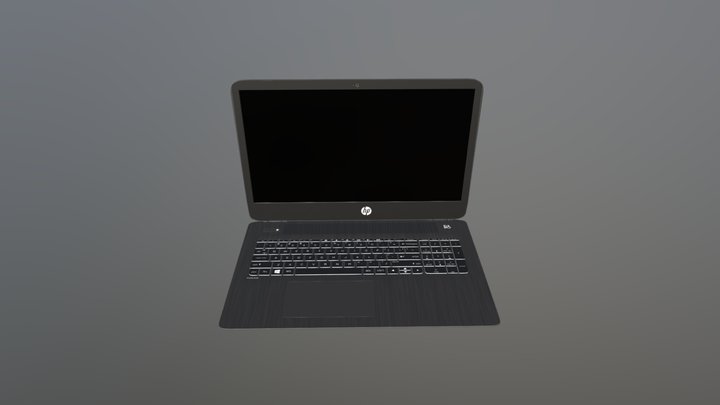 HP Pavilion Notebook 15-dp 3D Model