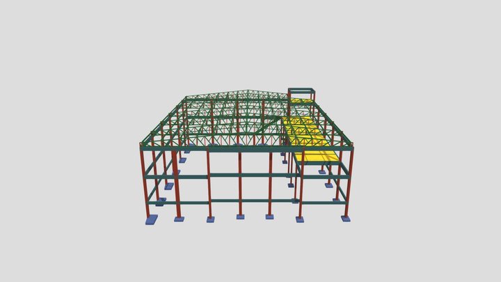 COMPLETO - Academia Axel Fitness 3D Model