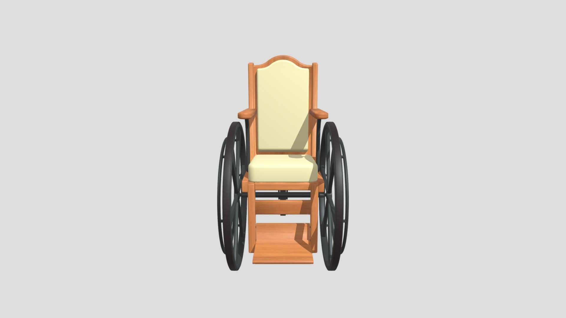 Antique-Style Wheelchair 1