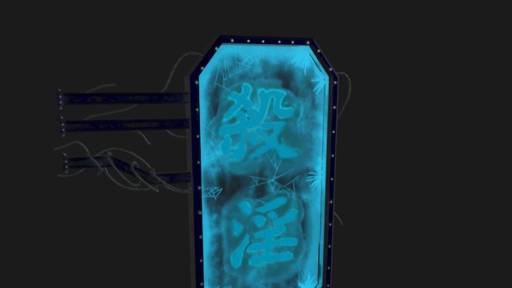 Cyberpunk outdoor 3D Model