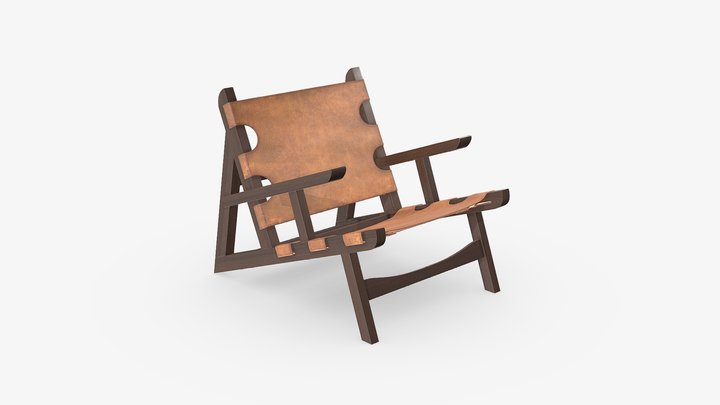 Tucson Lounge Chair 3D Model