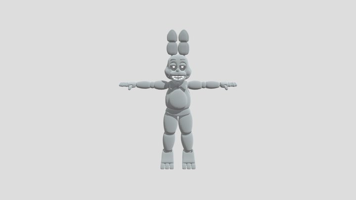 Shadow Bonnie 3D Model