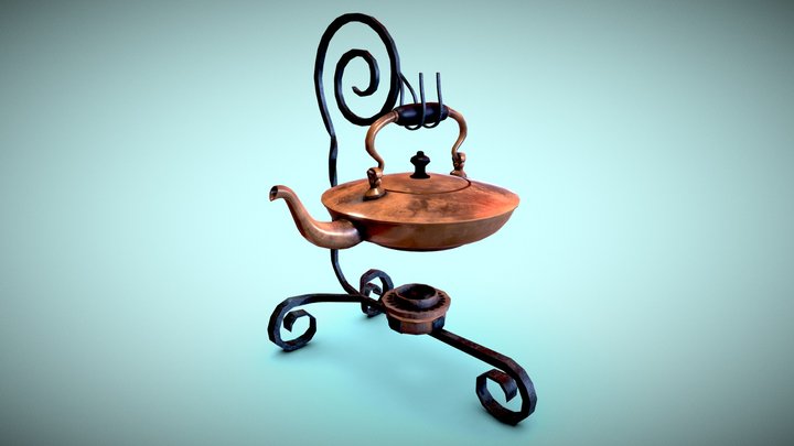 Tea kettle 3D Model